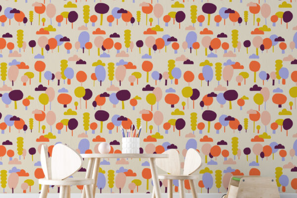 Edie-Labbe-Willow-Wallpaper-kids-room-tree-pattern-licensing
